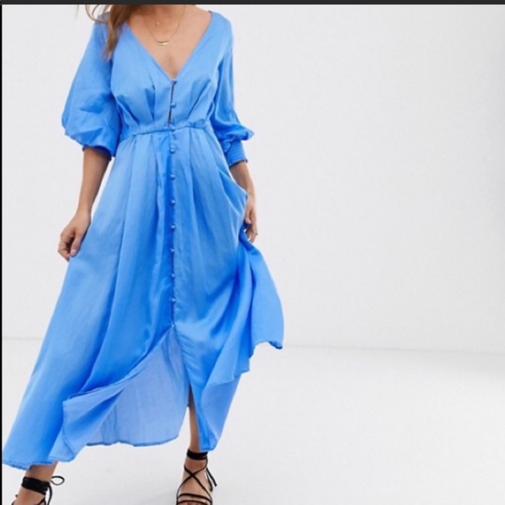 ⬇️🔥SALE NWT Free people later days midi dress - Picture 8 of 13
